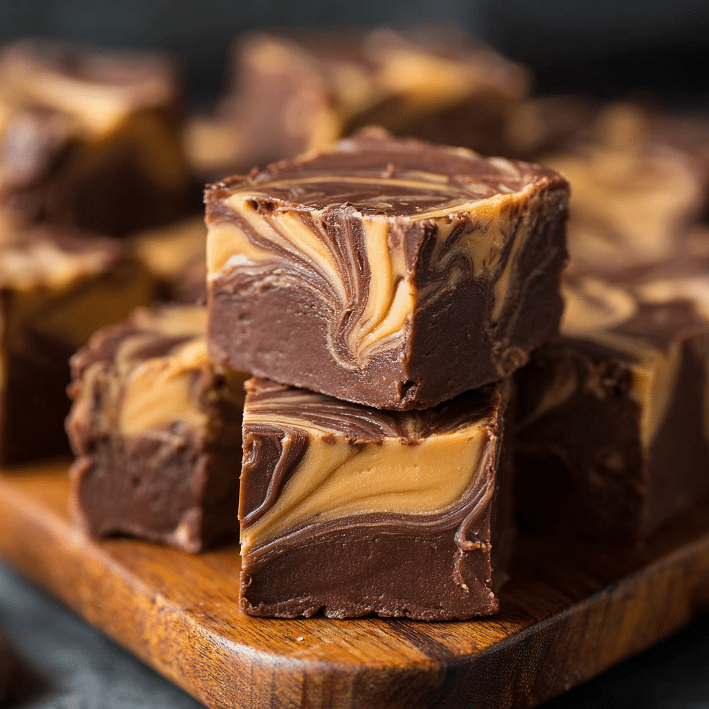 Chocolate Peanut Butter Fudge Recipe - Recipe Image