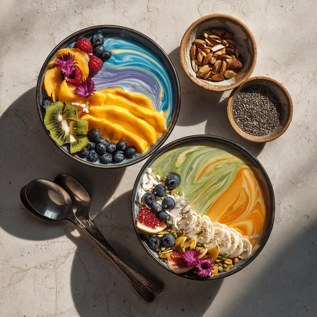 Vibrant Smoothie Bowls Twists Recipe - Recipe Image