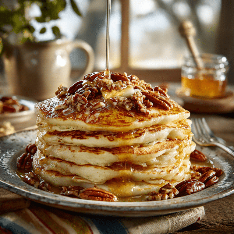 Butter Pecan Pancakes Recipe