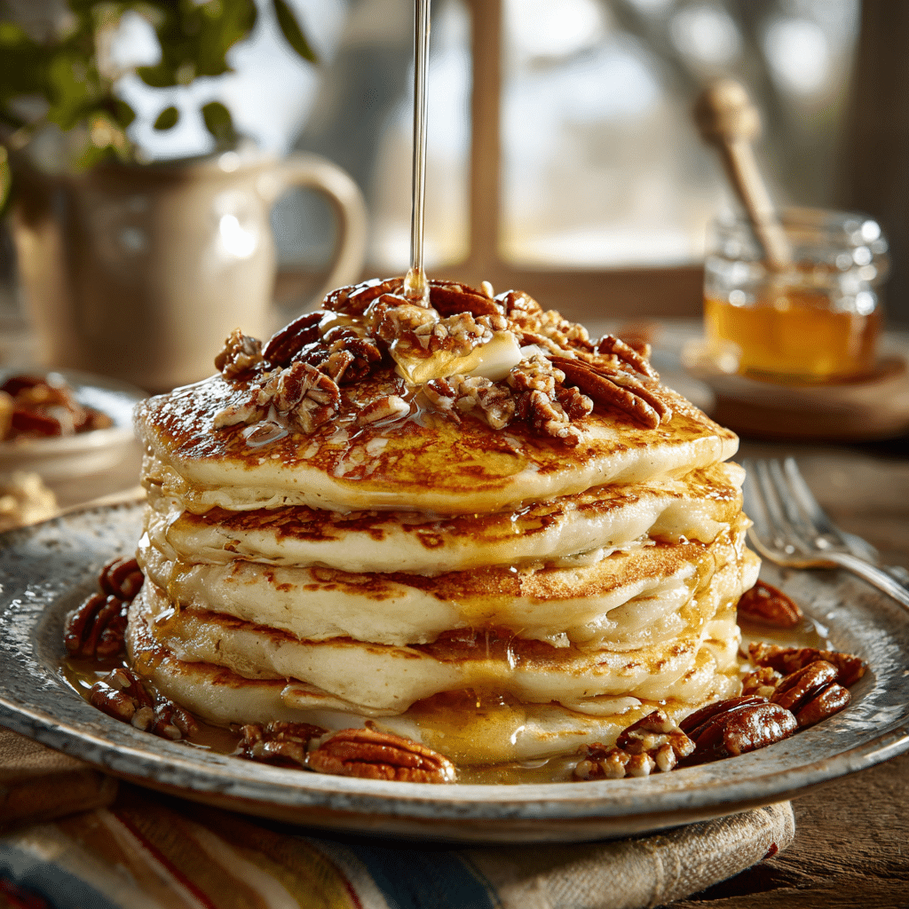 Butter Pecan Pancakes Recipe