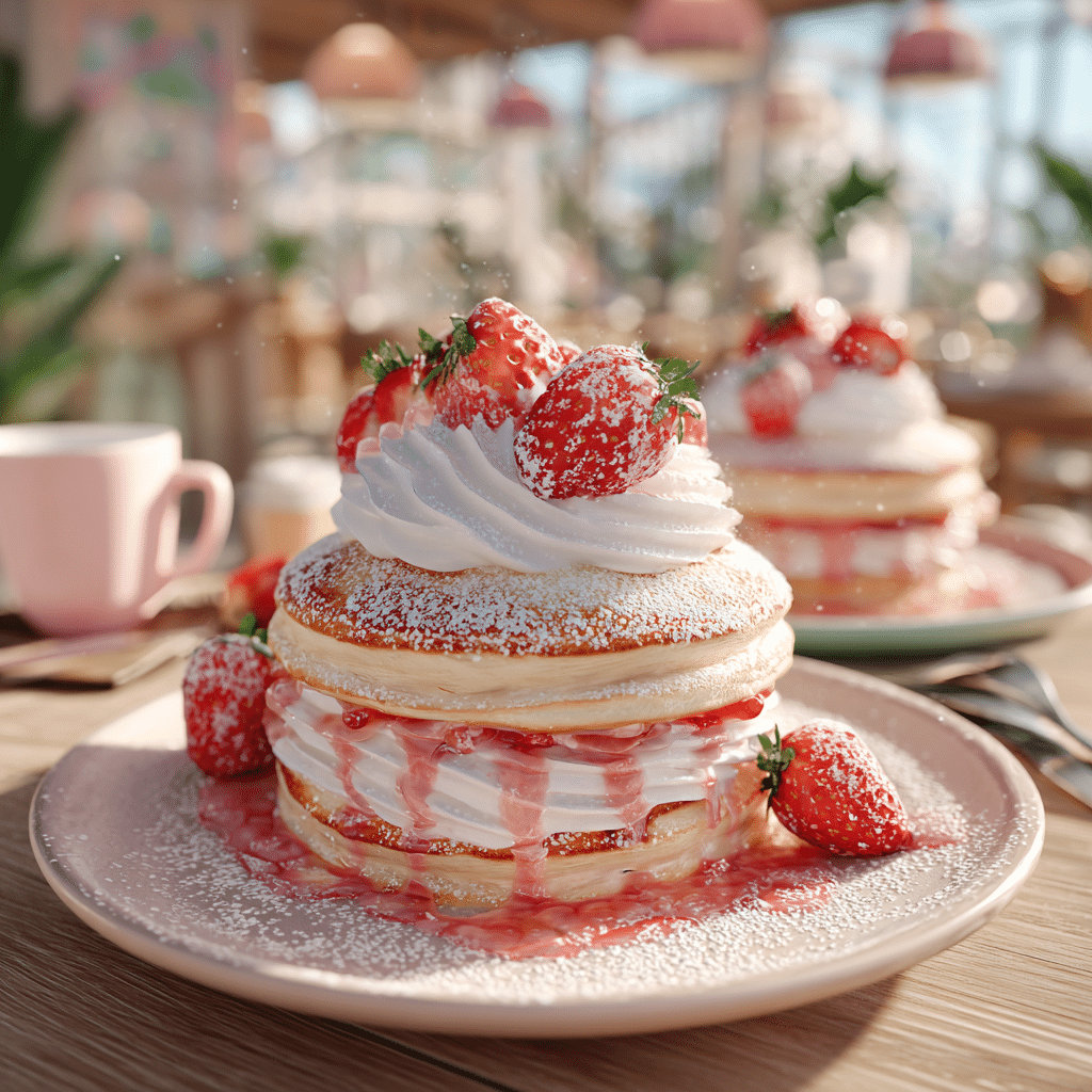 Strawberry Soufflé Pancakes Recipe - Recipe Image