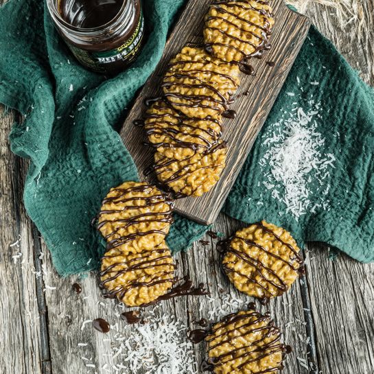 3-Ingredient Samoa Cookies Recipe - Recipe Image