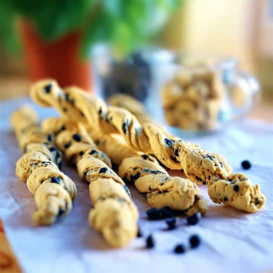 Chocolate Chip Cookie Dough Twists Recipe - Recipe Image