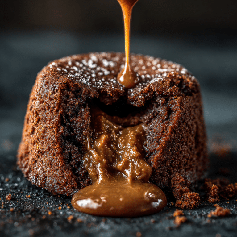 Vegan Biscoff Lava Cake Recipe