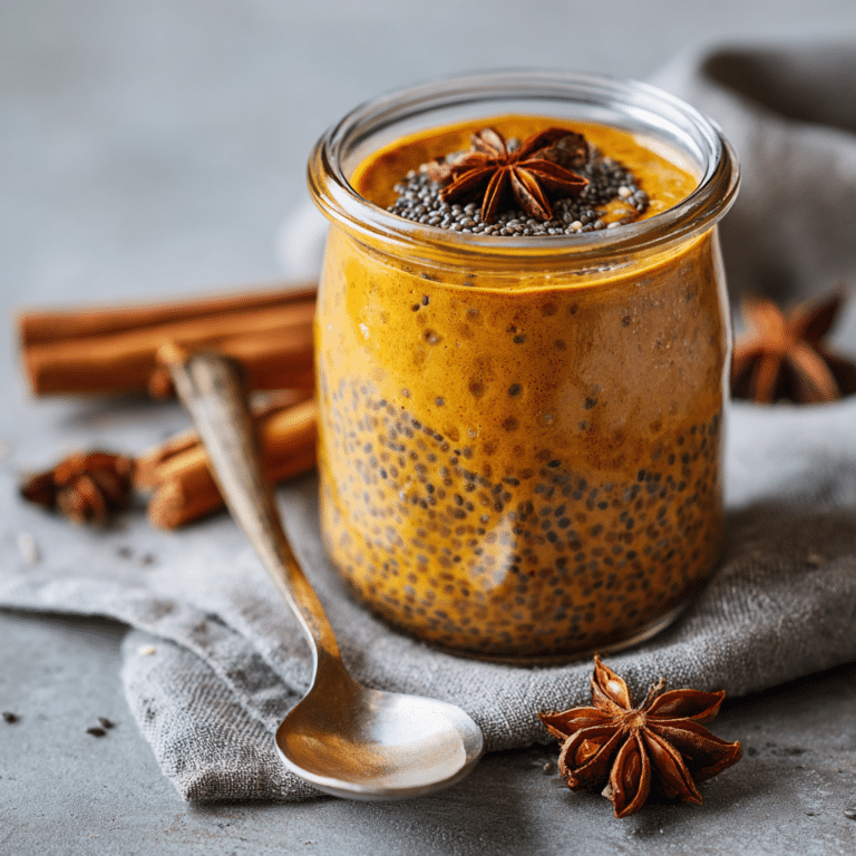 Indulge in Creamy Pumpkin Chia Pudding: Healthy & Delicious Recipe