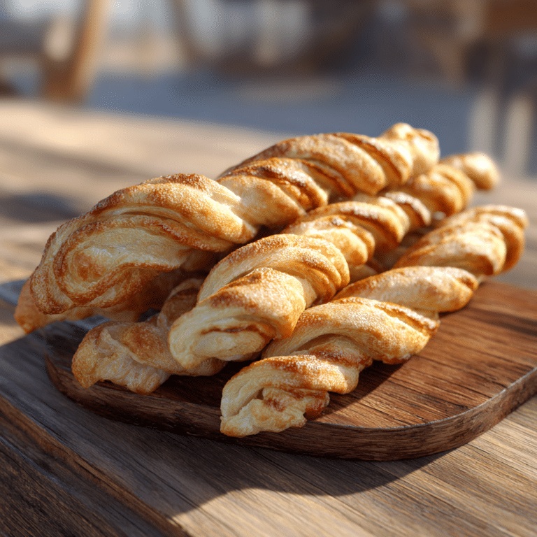 Crispy Yogurt Dough Breakfast Twists Recipe