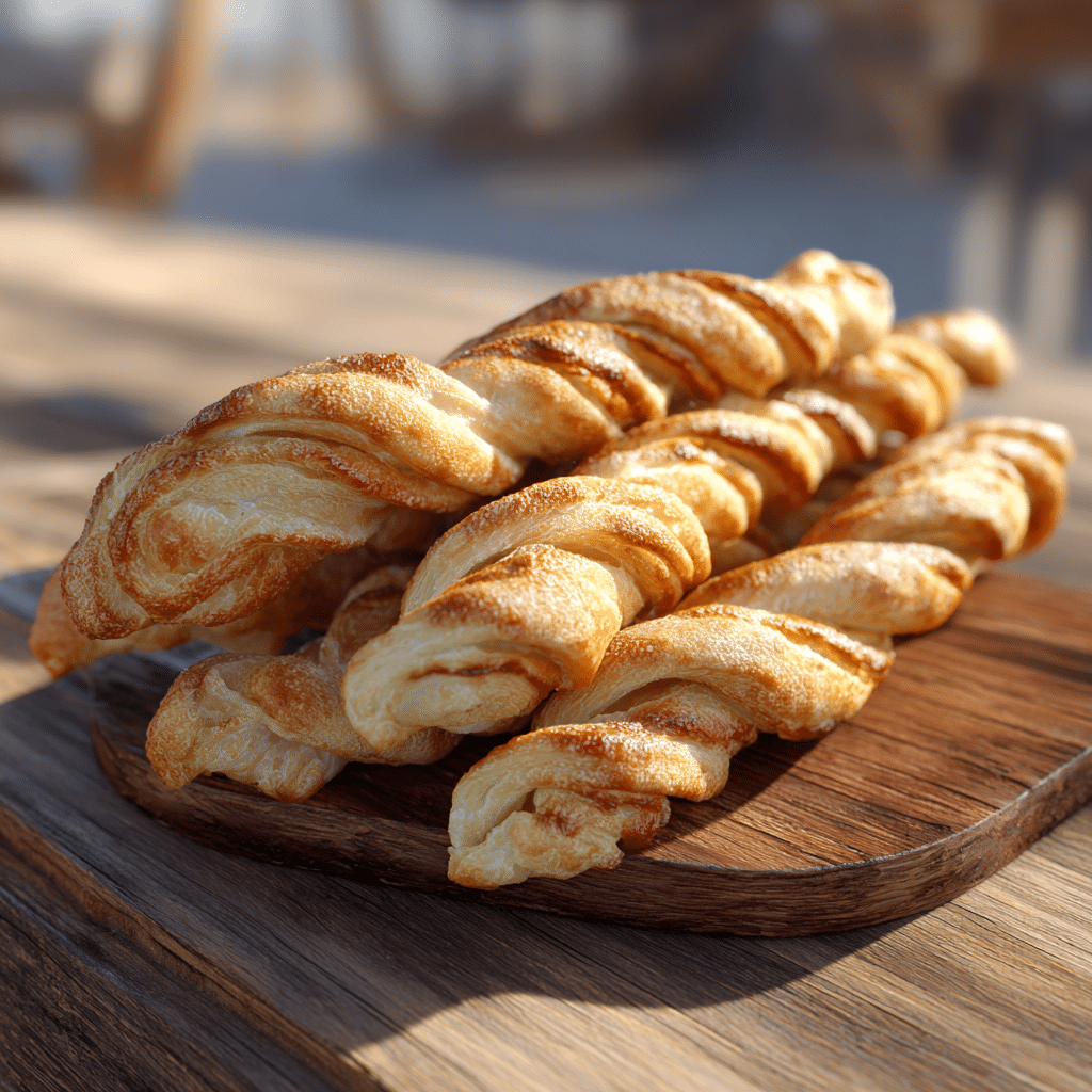 Crispy Yogurt Dough Breakfast Twists Recipe