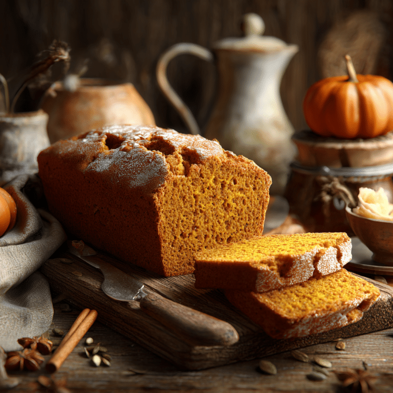 Soft Pumpkin Spice Breakfast Slice Recipe