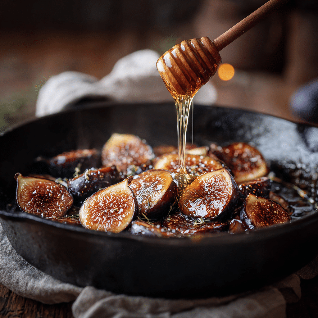 Warm Fig Honey Breakfast Skillet Recipe