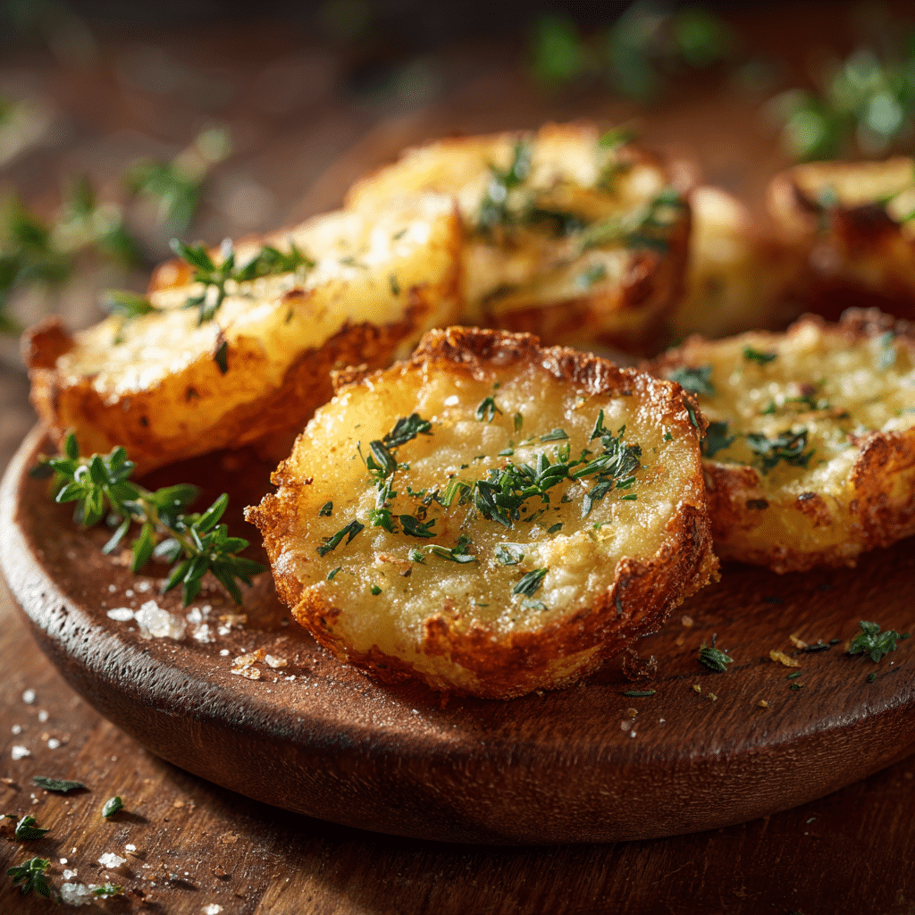Crispy Potato & Herb Breakfast Rounds Recipe