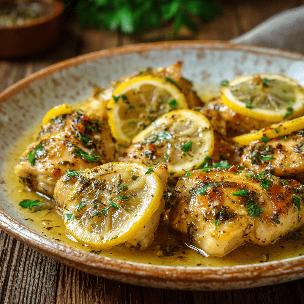 Simple Lemon Butter Chicken Recipe