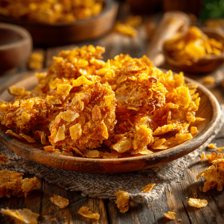 Simple Crispy Cornflake Chicken Recipe