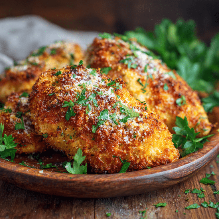Simple Crispy Parmesan Chicken Recipe