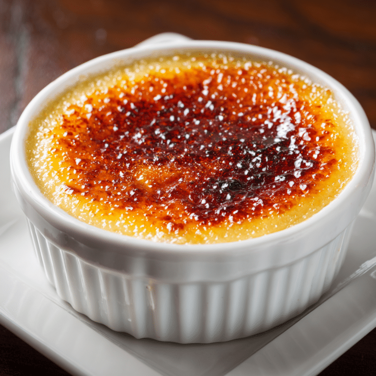 Vanilla Bean Crème Brûlée Recipe