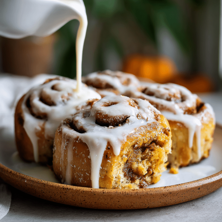 Pumpkin Spice Cinnamon Rolls Recipe