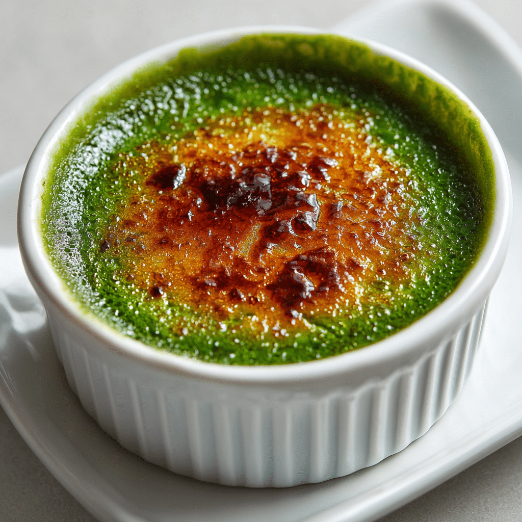 Matcha Creme Brûlée Recipe