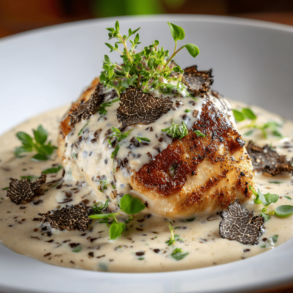 Truffle Cream Chicken Recipe