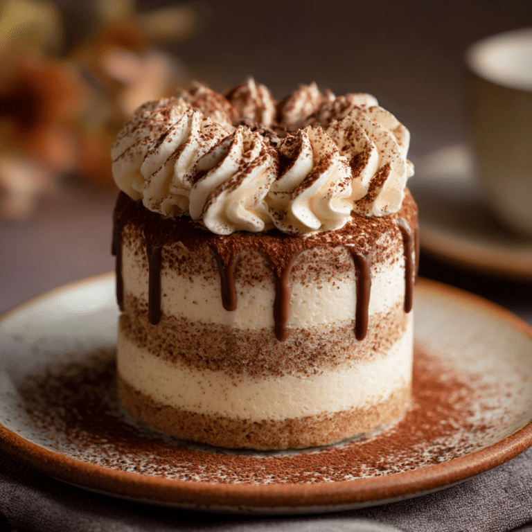Tiramisu Mini cake Recipe