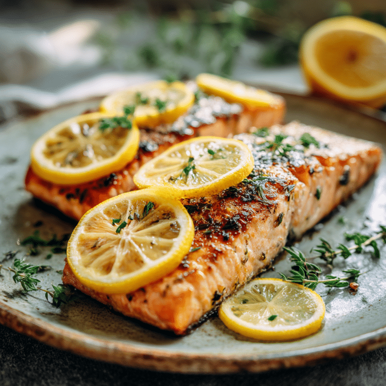 Lemon Herb Grilled Salmon Recipe