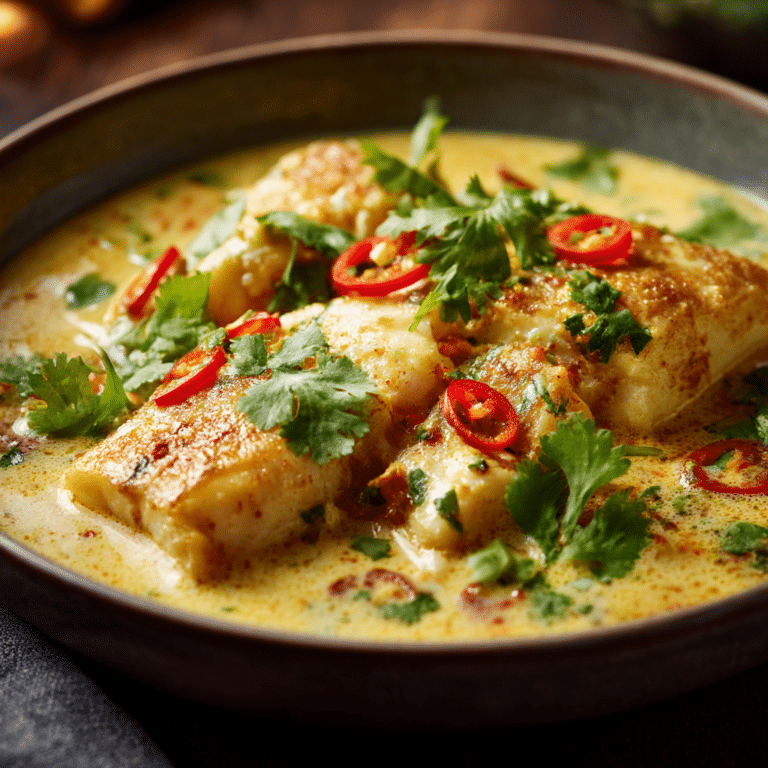 Coconut Curry Fish Recipe