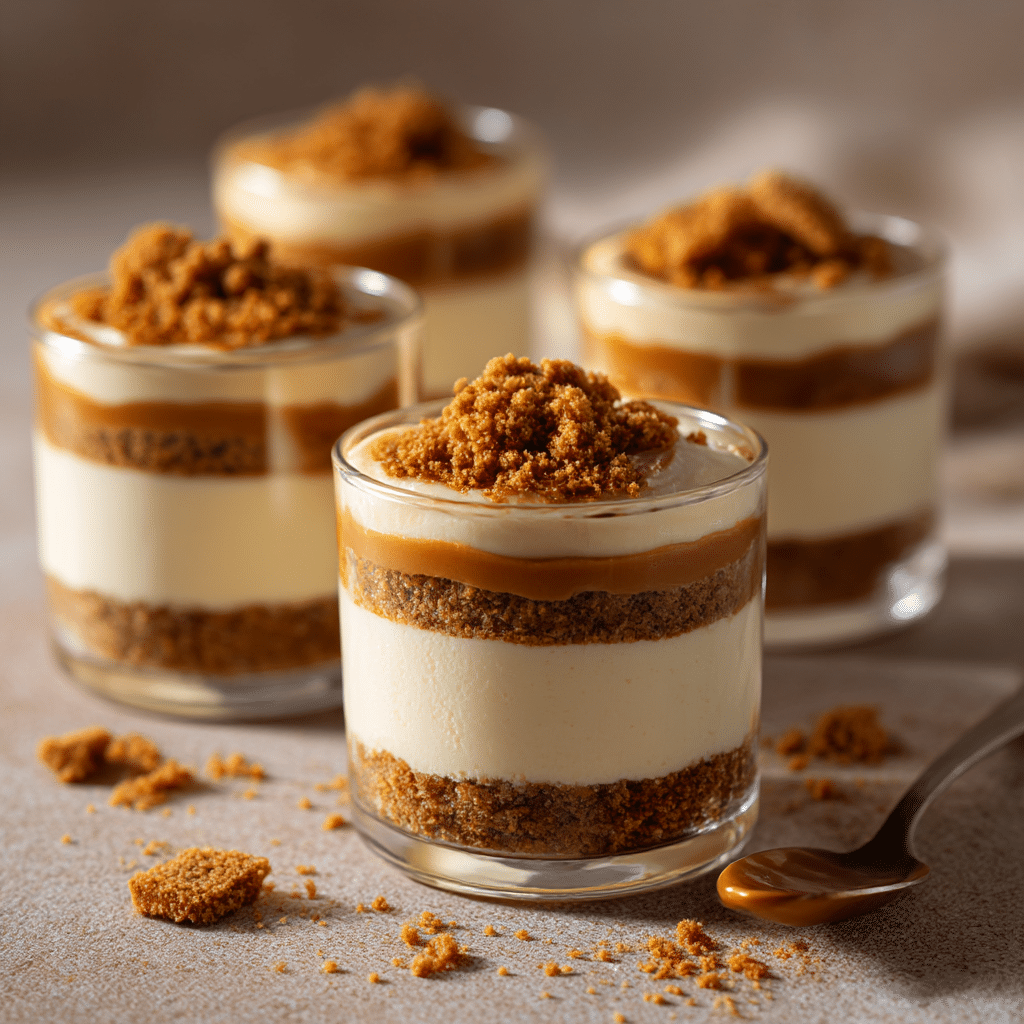 Lotus Biscoff Cheesecake Cups Recipe