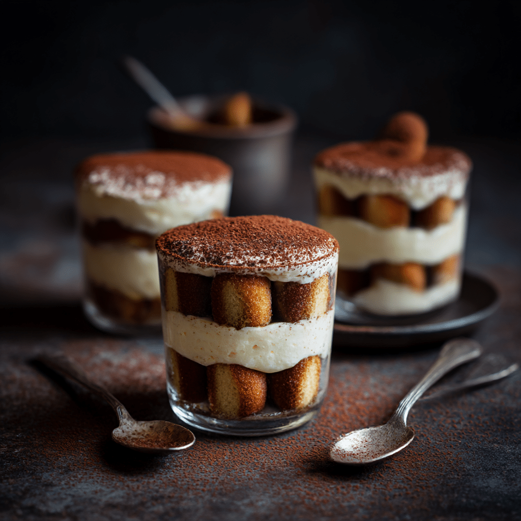 Mini Tiramisu Cups ( Recipe