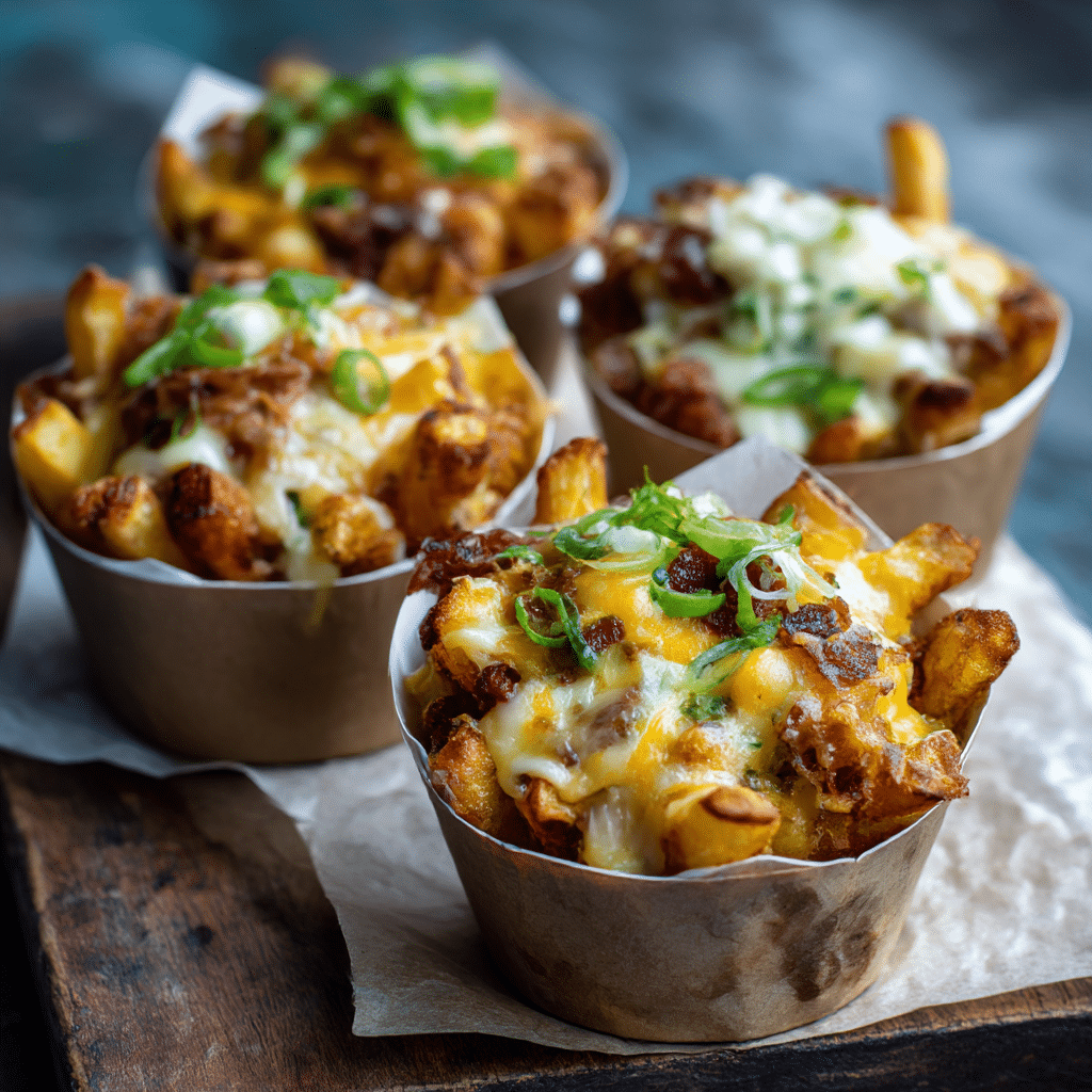 Cheesy Loaded Fries Cups Recipe