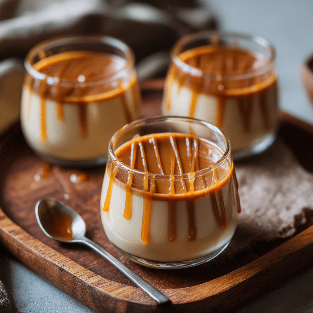 Salted Caramel Panna Cotta Recipe
