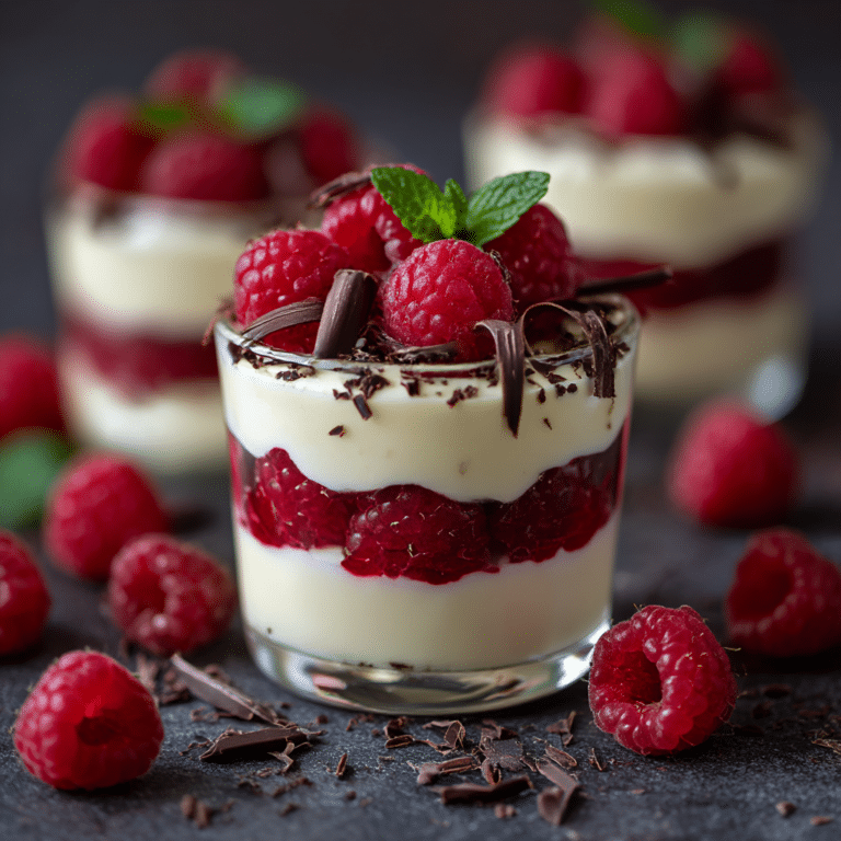 Raspberry White Chocolate Mousse Recipe