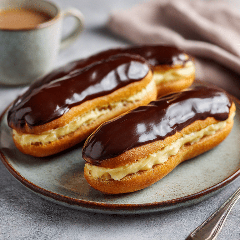 Classic Chocolate Éclairs Recipe