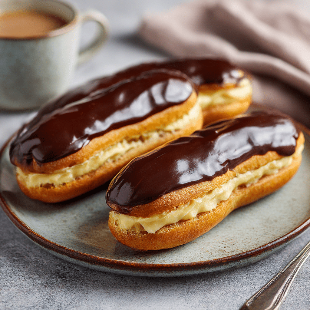 Classic Chocolate Éclairs Recipe