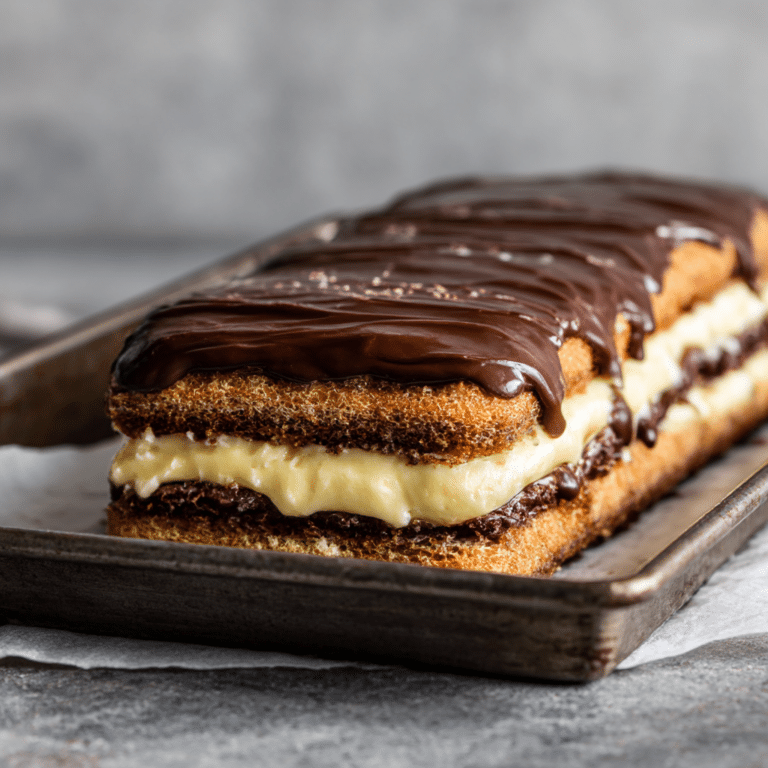 Chocolate Éclair Cake (No-Bake) Recipe