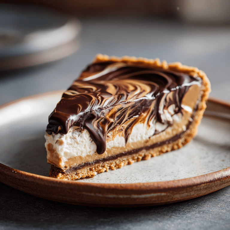 Chocolate Peanut Butter Pie Recipe