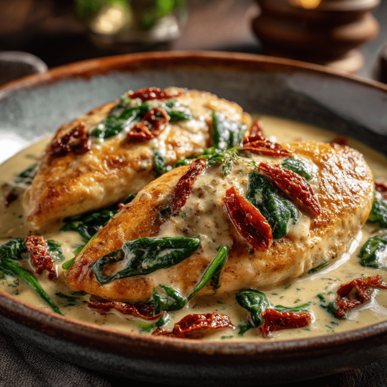 Creamy Tuscan Chicken Recipe