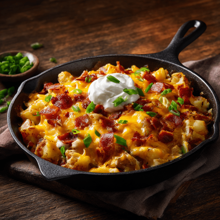 Loaded Baked Potato Skillet Recipe