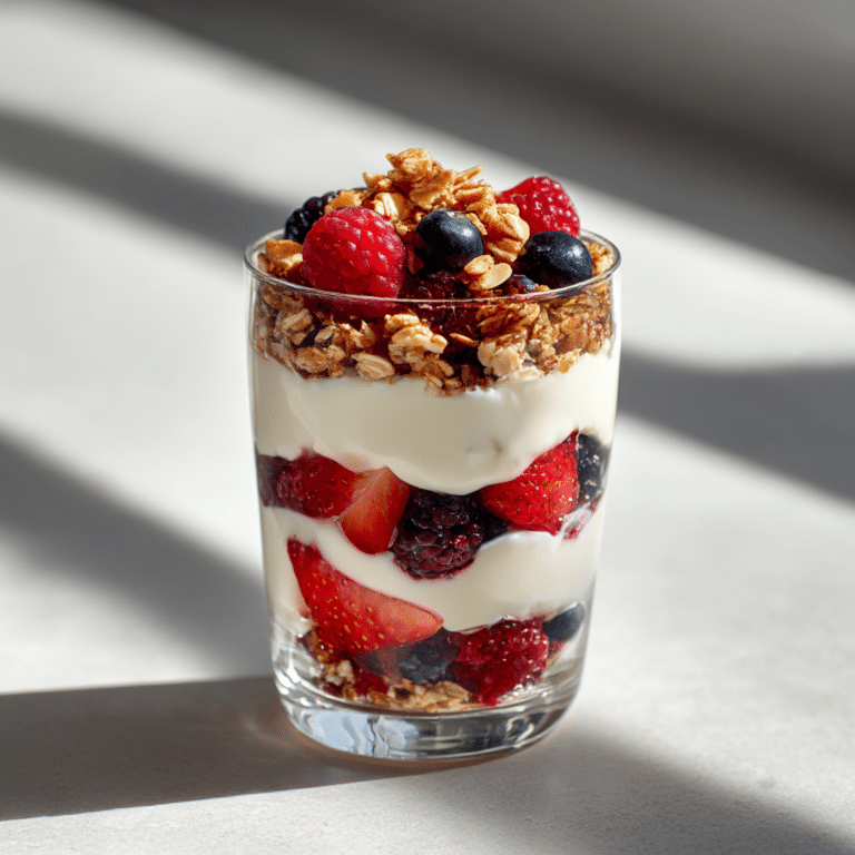 Vanilla Berry Parfait Recipe
