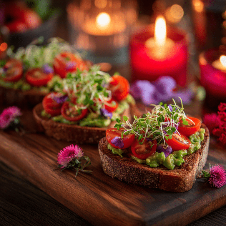 Mini Heart Avocado Toasts: Fresh Love Bites Recipe