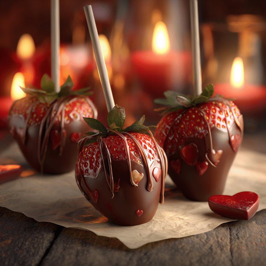 Chocolate-Covered Strawberry Pops Recipe