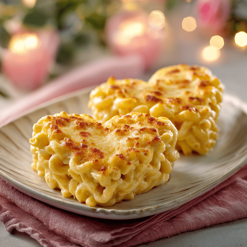 Valentine’s Day Macaroni and Cheese Hearts Recipe