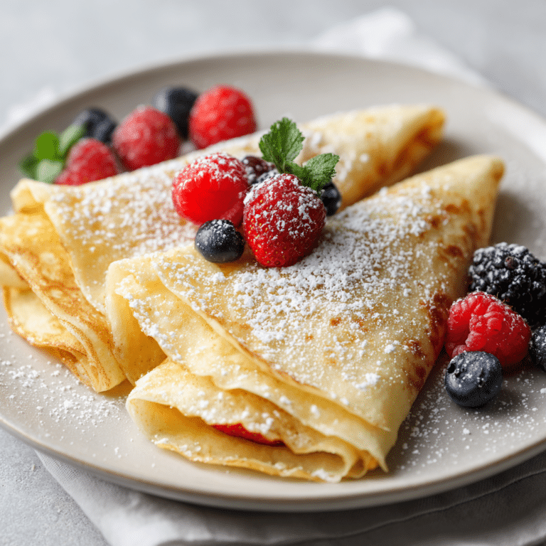 Classic Vegan Crêpes Recipe