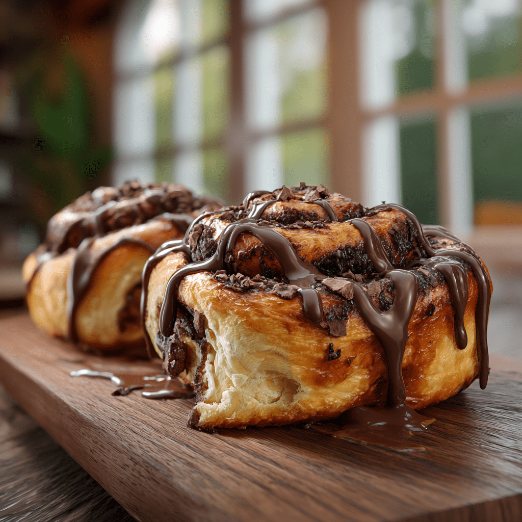 Vegan Chocolate Sweet Rolls Recipe - Recipe Image