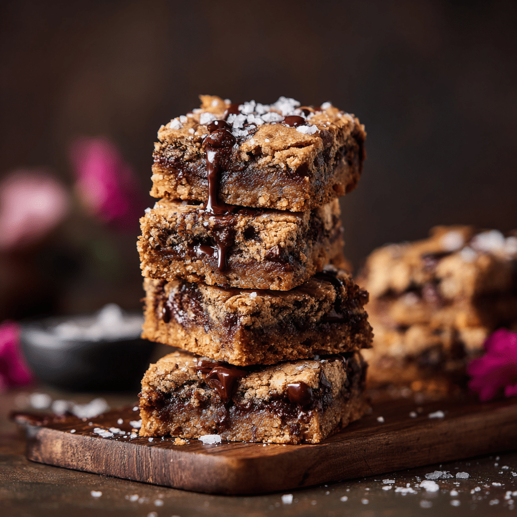 Vegan Blondies Recipe - Recipe Image