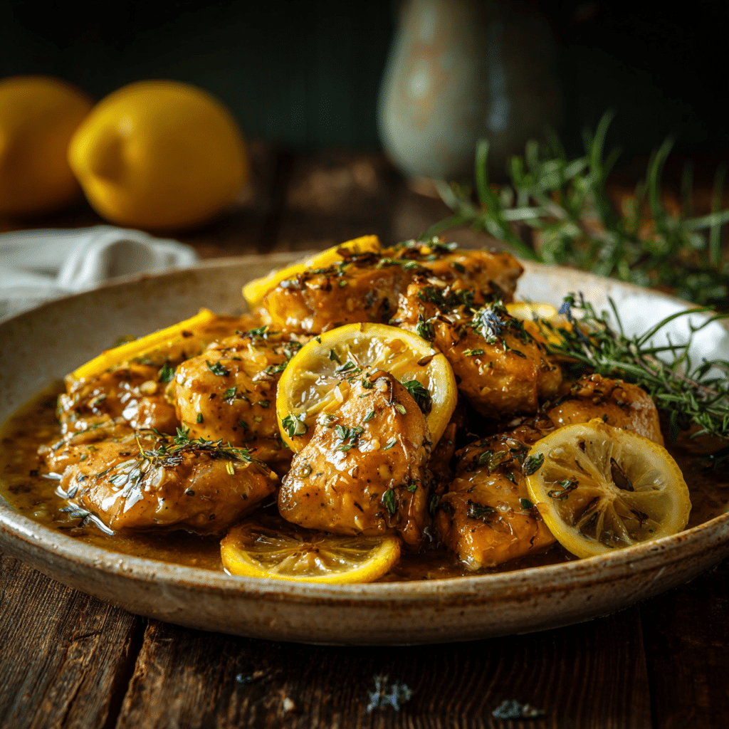 Simple Lemon Butter Chicken Recipe - Recipe Image