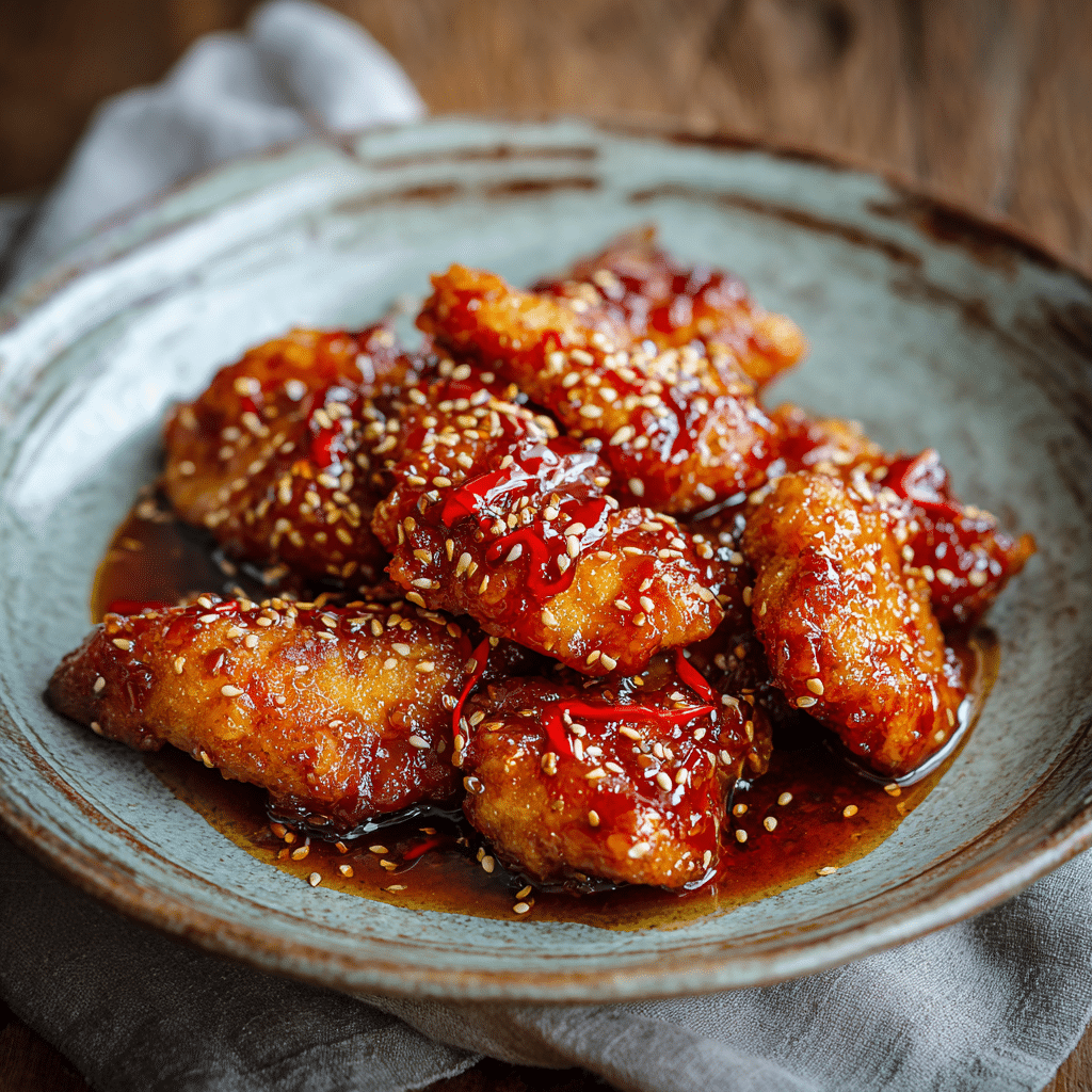 Simple Sweet Chili Chicken Recipe - Recipe Image