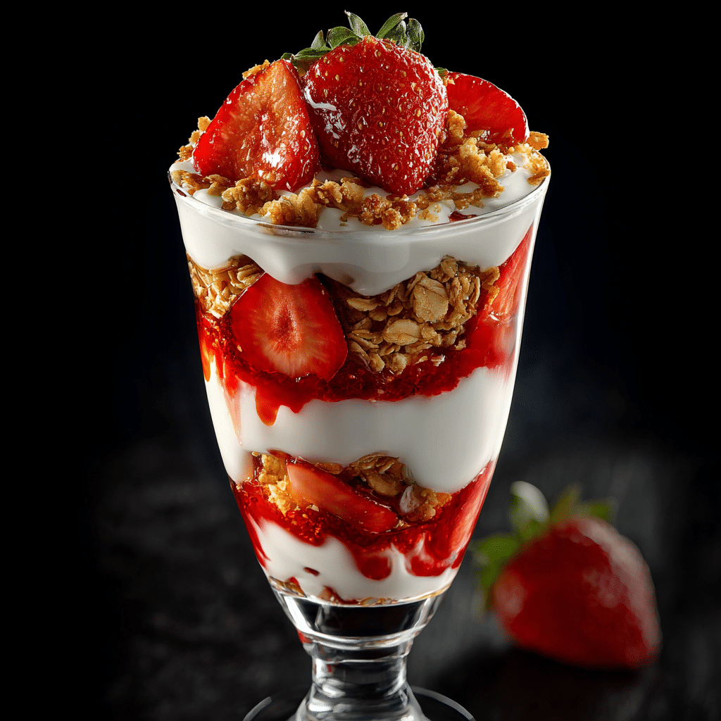 Strawberry Yogurt Parfait Recipe - Recipe Image