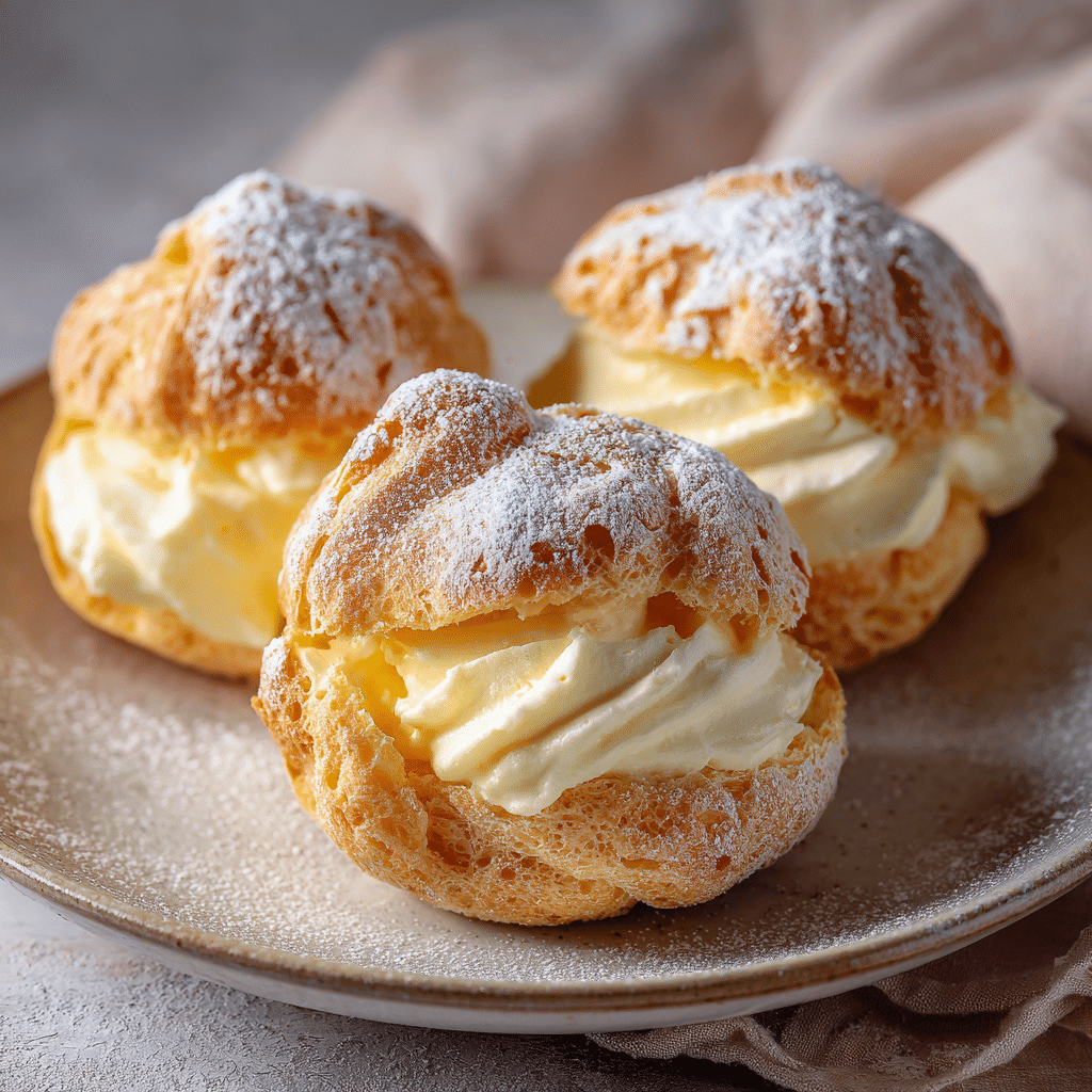 Cream Puffs Recipe - Recipe Image