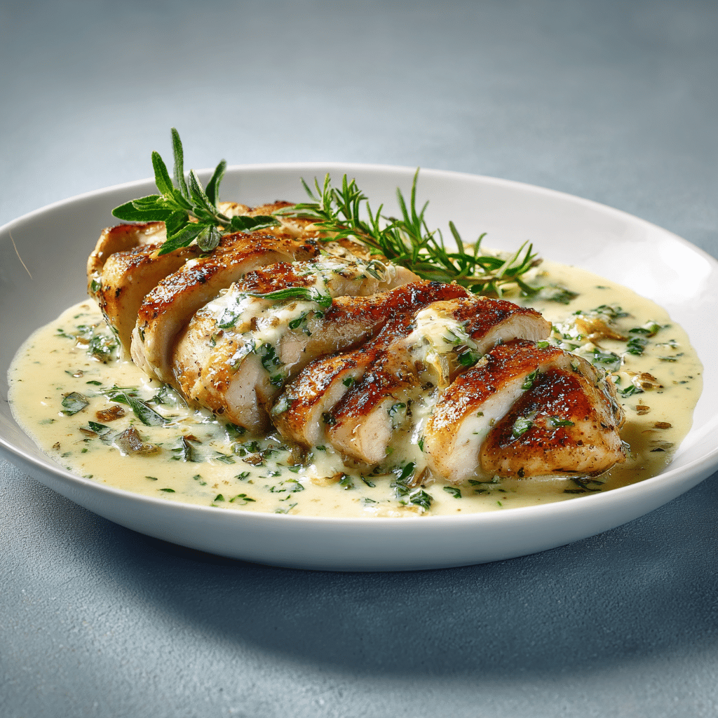 Creamy Garlic Parmesan Chicken Recipe - Recipe Image