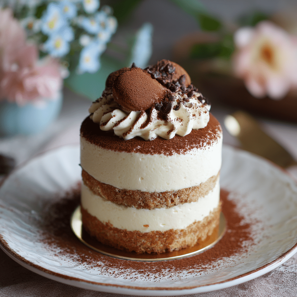Tiramisu Mini cake Recipe - Recipe Image