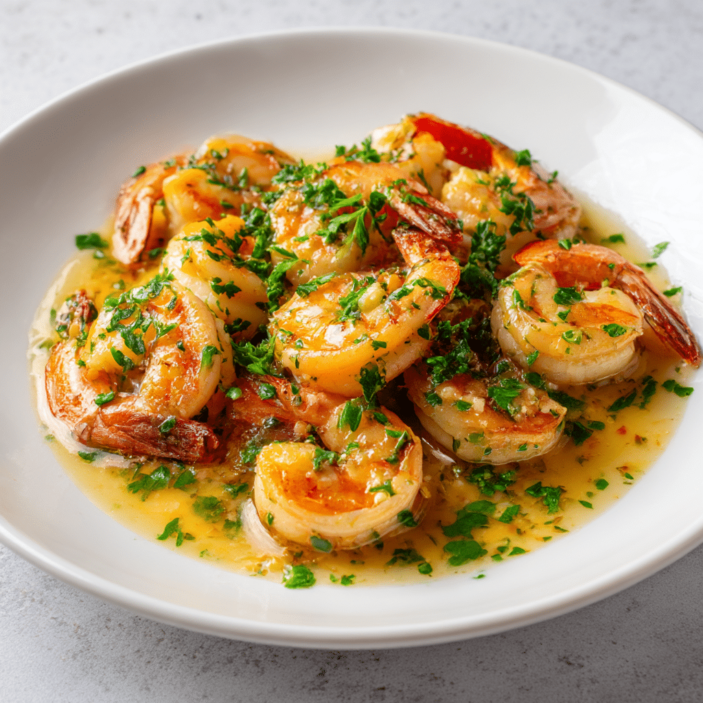 Garlic Butter Shrimp Recipe - Recipe Image
