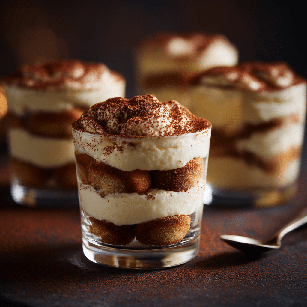 Mini Tiramisu Cups ( Recipe - Recipe Image